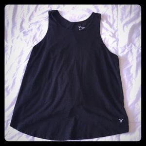OLD NAVY sports tank with open back.